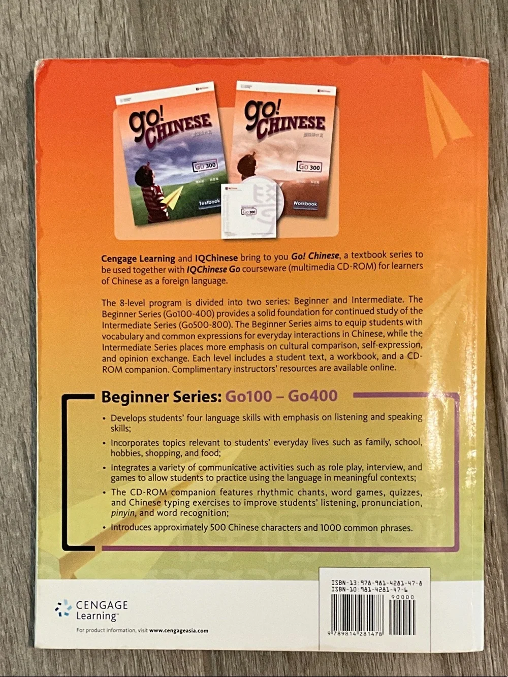 Textbook - Go! Chinese Go300